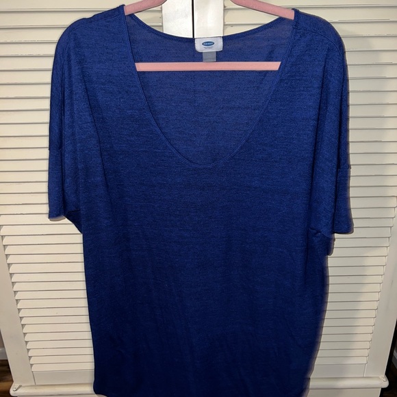 Blue Women's Top - Picture 1 of 3